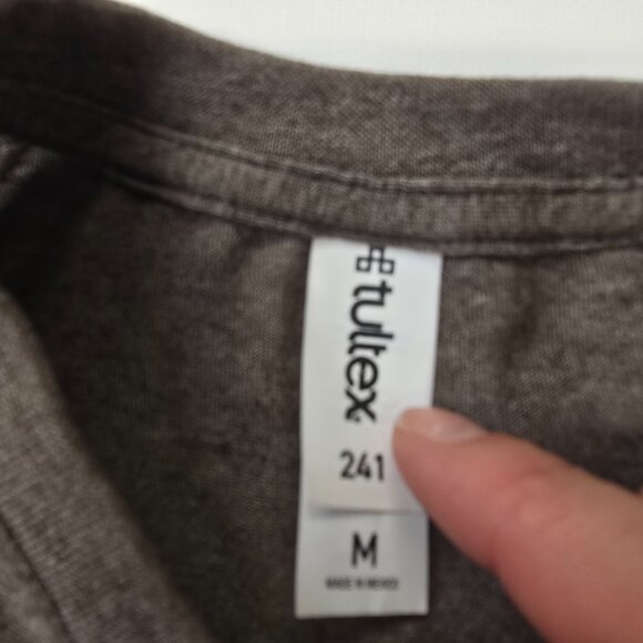 Happy Easter Crew Neck Grey Heather Tee Medium - Picture 5 of 6